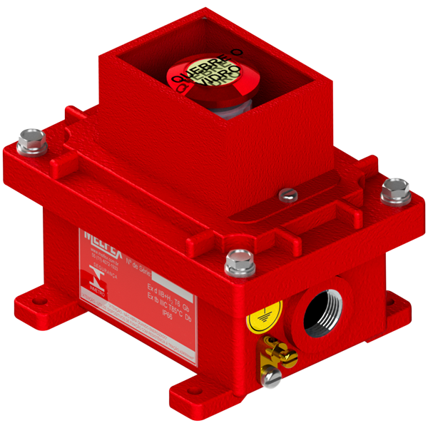 Alarme Martelinho de Emergência Ex - MXPA1480A