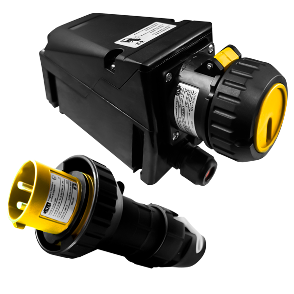 Tomada e Plugue Ex - MXTP Amarelo 100 a 130V