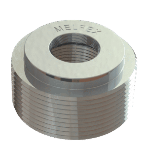 Bucha de Redução TGVP - MIBR, são utilizada para a redução do diâmetro das entradas de invólucros e eletrodutos em instalações elétricas, para ambientes industriais que contenham: gases, vapores e poeiras não combustíveis.