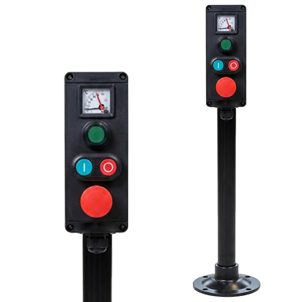 Botoeira de Comando e Sinalização Pedestal - MXBOT03 Pedestal